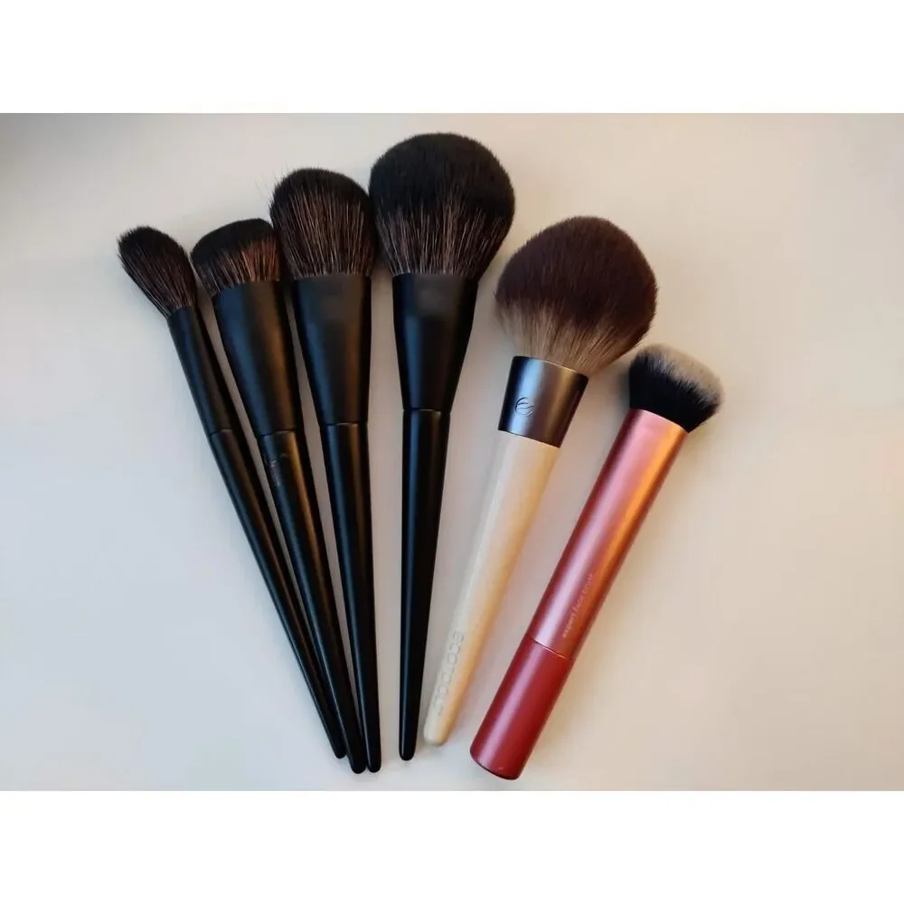 Jessup 14 Pieces T336 Black Kabuki Blending Makeup Brush Set